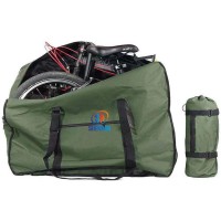 20 Inch Folding Bike Bag - Waterproof Bicycle Travel Case Outdoors Bike Transport Bag for Cars Train Air Travel