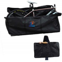 Folding Bike Bag Thick Bicycle Carry Bag Transport Case for Transport,Air Travel,Shipping (26 inch to 29 inch)